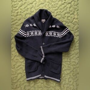 Vintage Los Angeles Third & Army Shawl Collar Cardigan